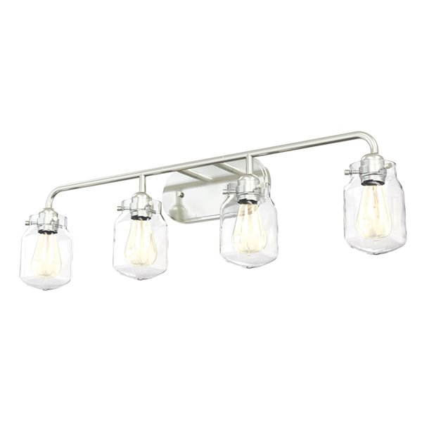 DVI Lexington Modern Vanity Light - 4-Light - Chrome