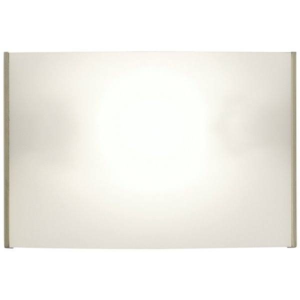 DVI Mega Vanguard Contemporary 1-Light Wall Sconce - 9-in - Satin Nickel