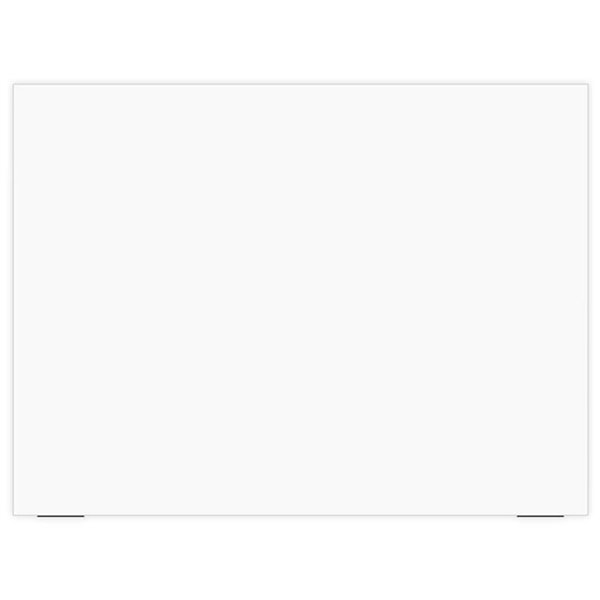 Luxor Magnetic Wall-Mounted Glass Board - 4-in x 36-in - Clear