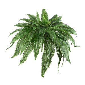 Nearly Natural Boston Fern 48-in x 21-in - Green - Set of 2