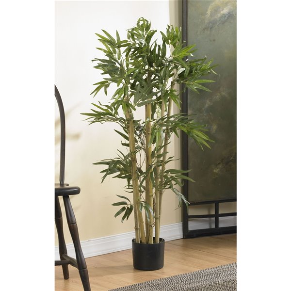 Nearly Natural Bamboo Silk Tree 3ft Green 5279 RONA