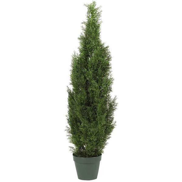 Nearly Natural Cedar Silk Tree - 4-ft - Green 5172 | RONA