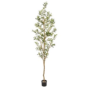 Nearly Natural Olive Artificial Tree - 82-in - Green