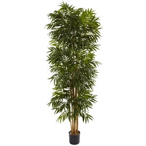 Nearly Natural Phoenix Palm Artificial Tree - 7.5-ft - Green