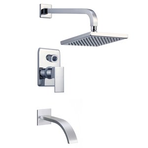 Ensemble de douche tendance à une poignée de American Imagination, 7,68 po, chrome