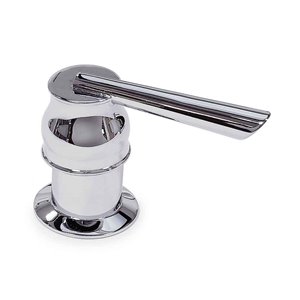 American Imaginations Kitchen Sink Soap Dispenser - 2.75-in - 15 oz - Chrome