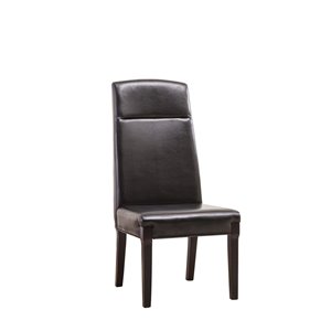 Mazin Industries Modd Traditional Parsons Chair - Black - Set of 2