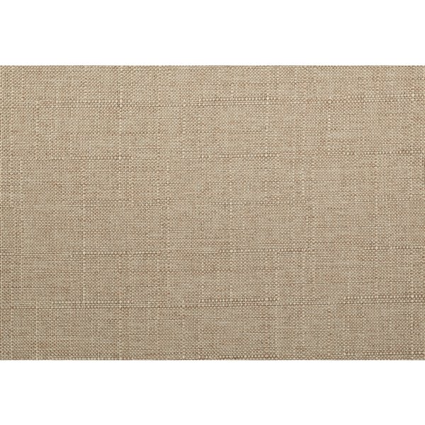 HomeTrend Damala Modern Polyester/Polyester Blend Accent Chair - Light Brown