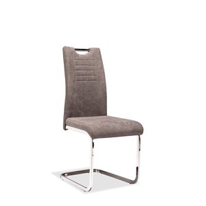 Mazin Industries Normandy Contemporary Side Chair - Gray - Set of 2