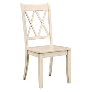 Chaises traditionnelles Ralson de HomeTrend, ensemble de 2