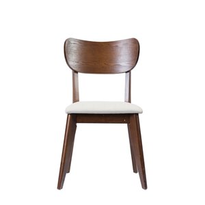 Mazin Industries Anika II Traditional Side Chair - Brown - Set of 2