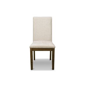 Mazin Industries Ibiza Traditional Side Chair - Brown - Set of 2