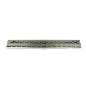 ToWo Linear Shower Drain - Grill Grid - 24-in x 3-in - Stainless Steel