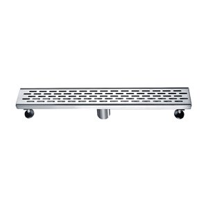 ToWo Linear Shower Drain - Grill Grid - 36-in x 3-in - Stainless Steel