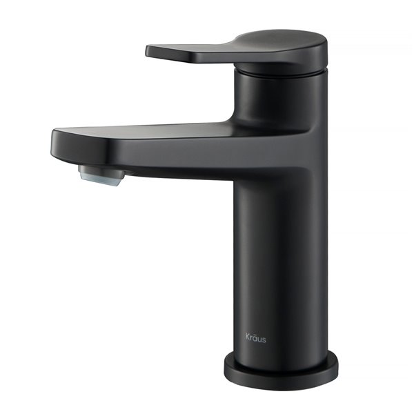 Kraus Indy Single Handle Bathroom Faucet - 2 Pack - Matte Black