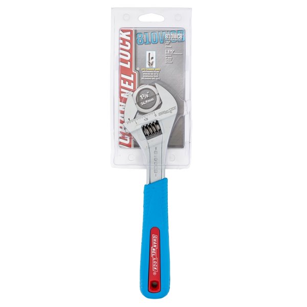 Channellock 10-in Adjustable Wrench - Steel