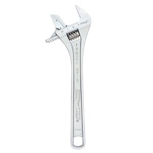 Channellock 12.32-in Adjustable Wrench - Steel - Reversible
