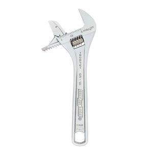 Channellock 6.38-in Adjustable Wrench - Steel - Reversible