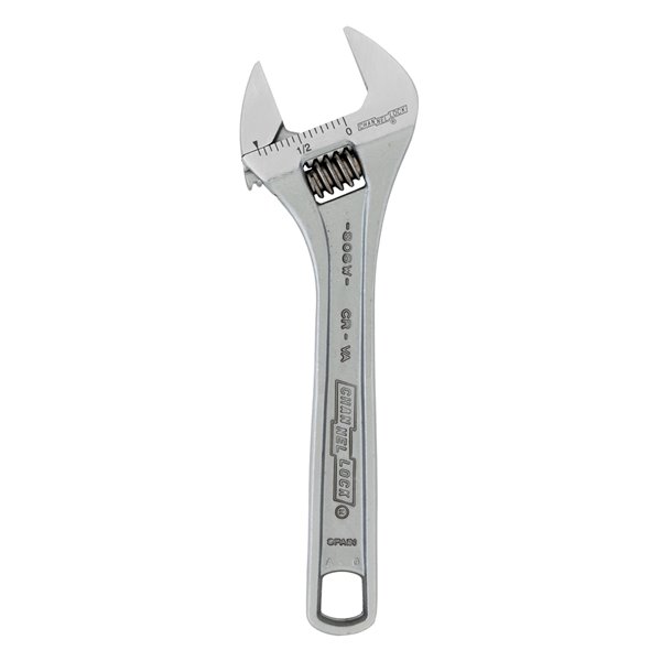 Channellock 6.25-in  Adjustable Wrench - Steel