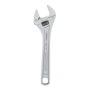 Channellock 8-in Adjustable Wrench - Steel