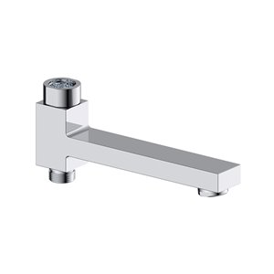 akuaplus® ELENA Square Bathtub Spout - Chrome