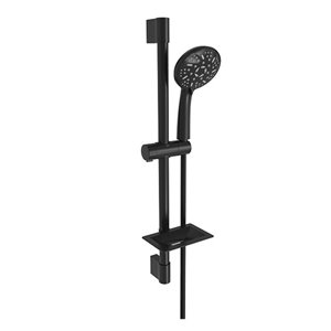 akuaplus® Adjustable Shower Post with 9 Settings - Matte Black