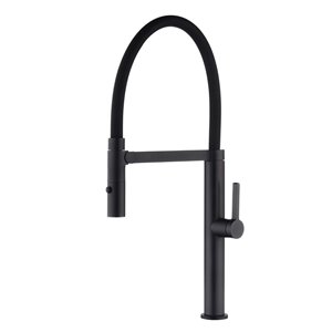 akuaplus® CLARA 1-Handle Magnetic Kitchen Faucet -  Matte Black