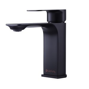 akuaplus® ELENA Lavatory Faucet - Single Handle -  Black Matte