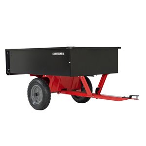 Craftsman 12-cu ft Steel Dump Cart - Red