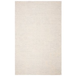 Safavieh Abstract Rectangular Area Rug - Handcrafted - 4-ft x 6-ft - Ivory/Beige