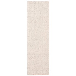 Tapis de couloir rectangulaire Abstract de Safavieh, fait à la main, 2,3 pi x 8 pi, beige/Brun clair