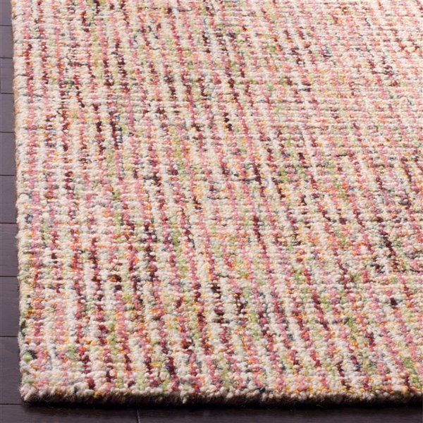 Safavieh Abstract Rectangular Area Rug - Handcrafted - 4-ft x 6-ft - Beige/Rust