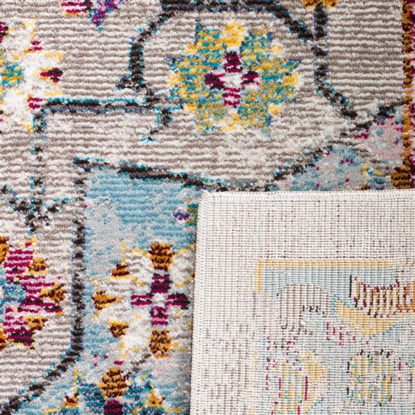 Safavieh ARA160C-28 Aria Runner - Rectangular - 2-ft x 8-ft - Cream/Multi