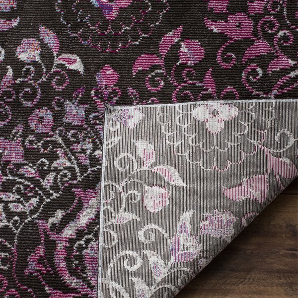 Safavieh ARA172W-28 Aria Runner - Rectangular - 2-ft x 8-ft - Brown/Multi