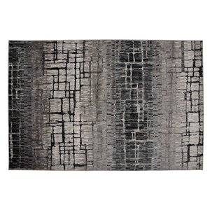 Collection Bourbon Street Fairbanks Area Rug - 5-ft x 8-ft - Beige