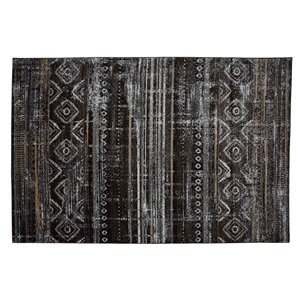 Collection Bourbon Street Mystic Area Rug - 8-ft x 10-ft - Brown