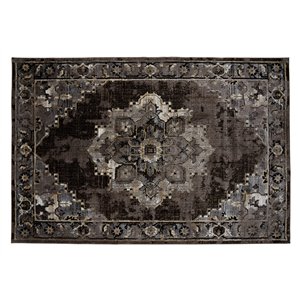 Collection Bourbon Street Albany Area Rug - 8-ft x 10-ft - Brown