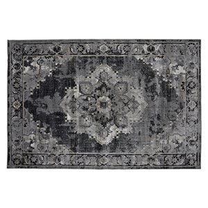 Collection Bourbon Street Albany Area Rug - 8-ft x 10-ft - Grey