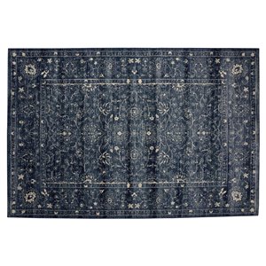Collection Bourbon Street Glenwood Area Rug - 8-ft x 10-ft - Blue