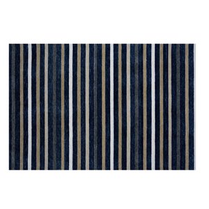 Tapis Freeport de la Collection Bourbon Street, 8 pi x 10 pi, bleu
