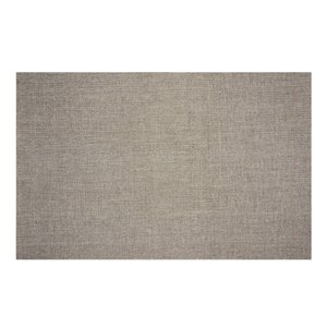 Tapis Burlington de la Collection Bourbon Street, 8 pi x 10 pi, brun