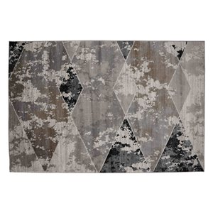 Tapis Montgomery de la Collection Bourbon Street, 8 pi x 10 pi, beige