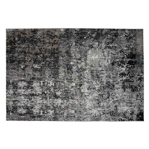 Tapis Cortez de la Collection Bourbon Street, 8 pi x 10 pi, gris