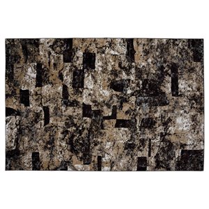 Collection Bourbon Street Lakeland Area Rug - 8-ft x 10-ft - Brown