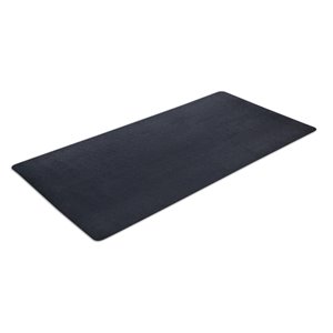 Versatex 24 x 36 in Indoor Outdoor Multipurpose Rubber Floor Utility Mat, Black