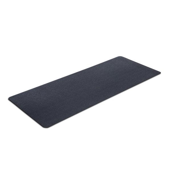 Tapis pour équipement de conditionnement physique Motiontex noir de 5 pi x 2 pi