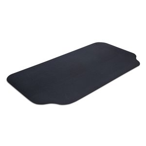 Grilltex 6-ft x 3.25-ft Black Under-the-Grill Mat