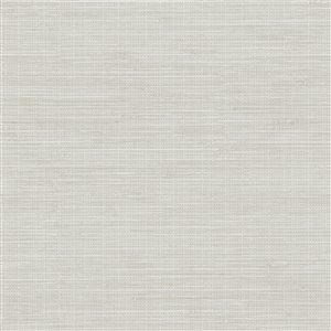 Chesapeake Birch & Sparrow Prepasted Paper Wallpaper - 56.4-sq. ft. - Light Grey