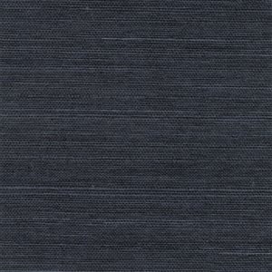 Kenneth James Canton Road Unpasted Grasscloth Wallpaper - 72-sq. ft. - Navy Blue