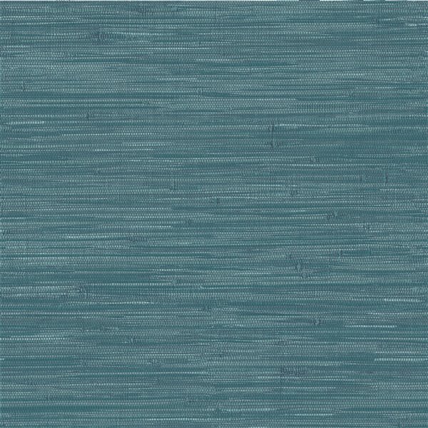 NuWallpaper Grassweave Self-Adhesive Vinyl Wallpaper - 30.75-sq. ft. - Blue